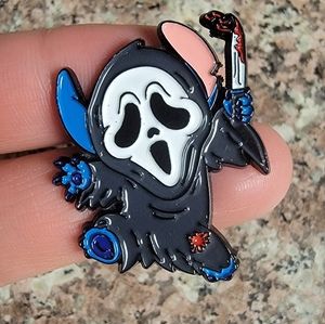 *2 for $13* Stitch & Angel Scream Ghostface Mashup Enamel Pin